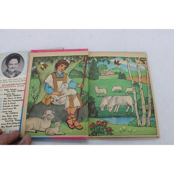 Vintage Rand McNally Bible Stories For Little Children & The Ten Commandments... - Picture 8 of 11